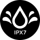 Waterproof (IPX7)