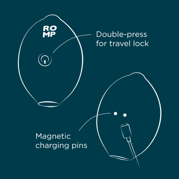 Lock, Pack & Recharge: Heading out? Activate the travel lock with a double press to keep your Lemon Crush safely locked on the go. When it’s time to recharge, simply snap on the magnetic charger for up to 60 minutes of juicy fun.